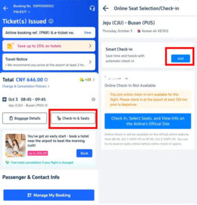 how to book flights with trip