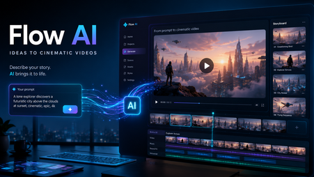 How to Use Flow AI to Create AI Videos and Movies Step by Step